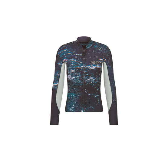 00X0050HOJWSC585 - Men's Jacket Wetsuit - 585 Fantaisie Fond Bleu