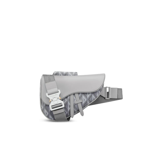 1ADPO093CDPH42E - Men's CD Diamond Canvas Saddle - 42E Grey Multi