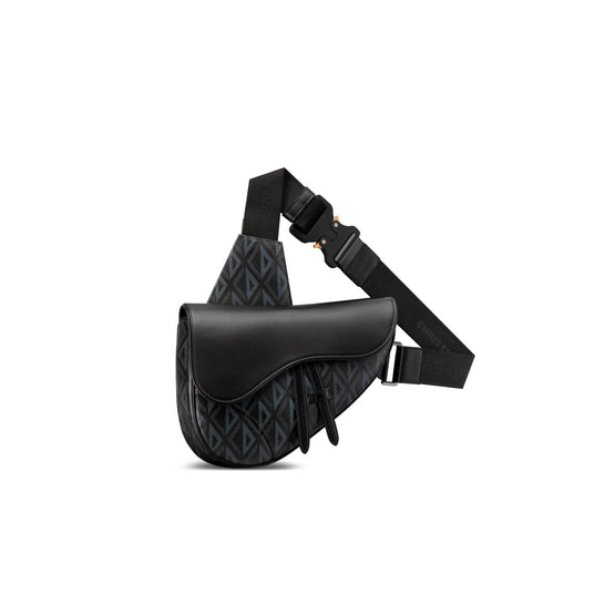 1ADPO093CDPH43E - Men's CD Diamond Canvas Saddle - 43E Noir Multi