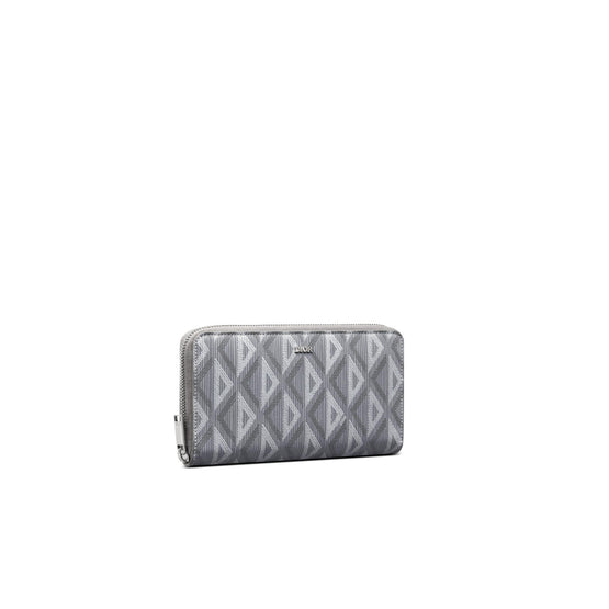 2ESBC252DCOH42E - Men's CD Diamond Long Zipped Wallet - 42E Grey Multi