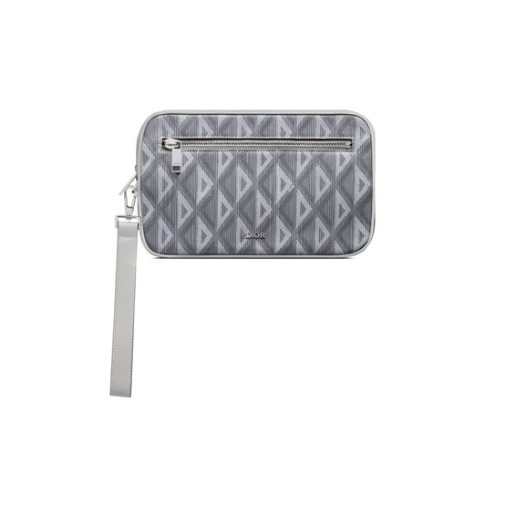 2ESCA340DCOH42E - Men's CD Diamond Toiletry Pouch - 42E Grey Multi