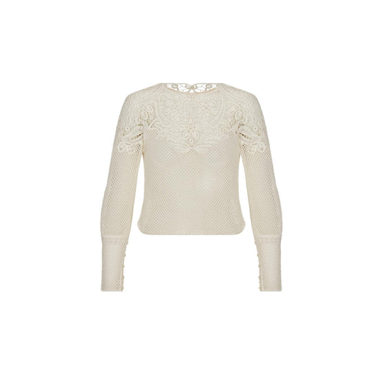 314S13AM721X0100 - Women's Knitwear Pullover - 0100 Blanc