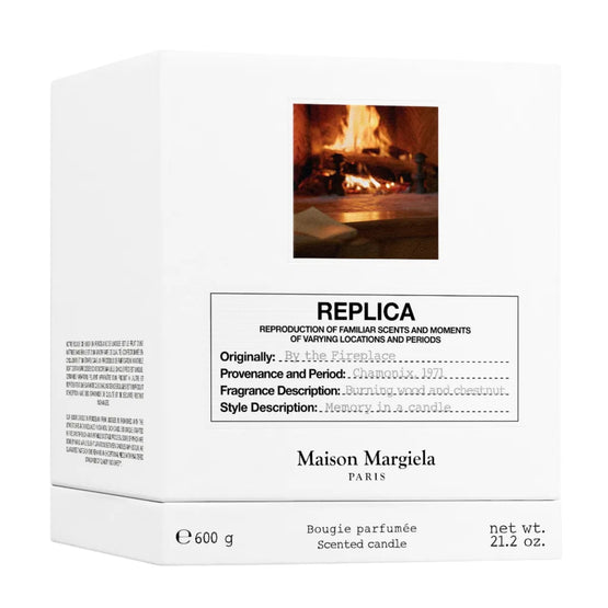REPLICA BY THE FIREPLACE SCENTED CERAMIC CANDLE