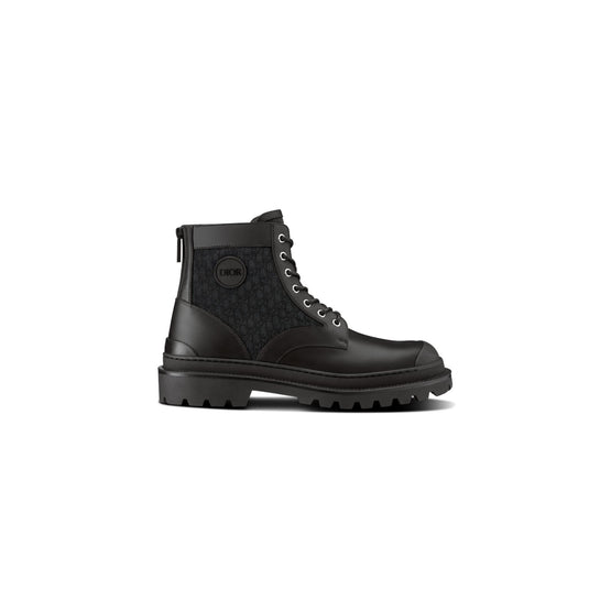 3BO257ZKDH969 - Men's Expl Calf Do Jacqu Laceup Boots - 969 Black/Black