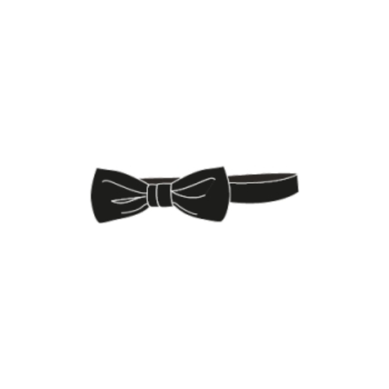 3HBM21TIEHY900 - Kid Boy's Bow Tie - 900 Noir