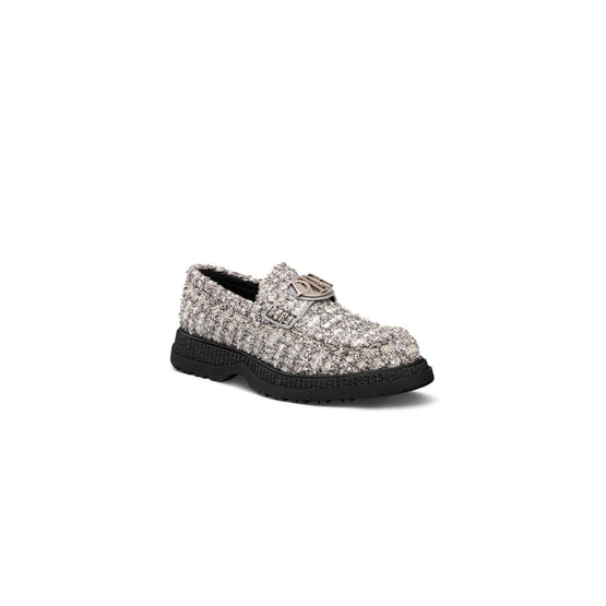 3LO143ZZOH870 - Men's Loafers - 870 Grey/Silver