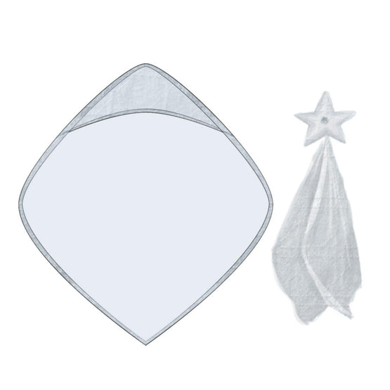3SBP43KDOCY504 - New Born Boy's Jersey Gift Set - 504 Ciel Doux