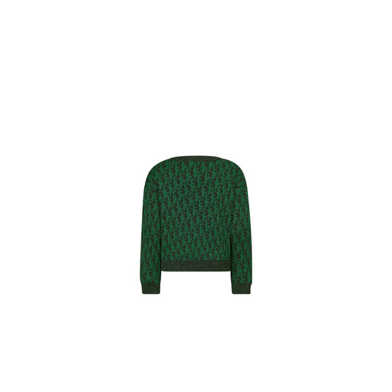 3WBM14PULJY35G - Kid Girl's Knit Sweater - 35G Noir/Vert
