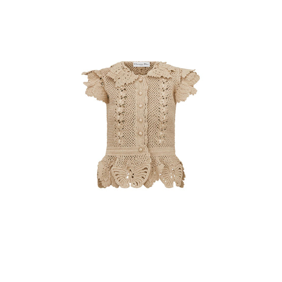 414G01AM742X1250 - Women's Knitwear Cardigan - 1250 Beige