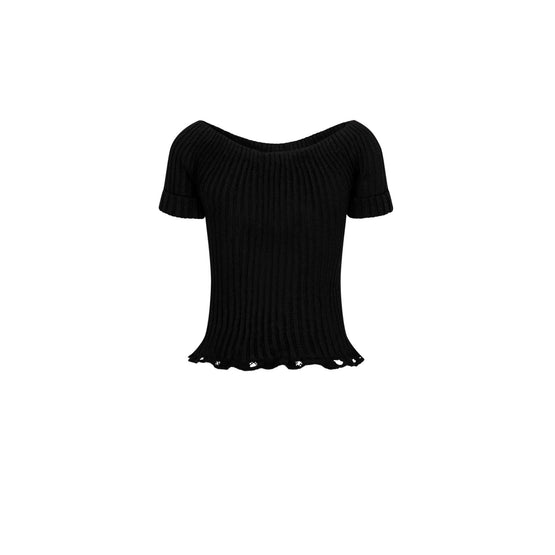 414S30AM780X9000 - Women's Knitwear Pullover - 9000 Noir