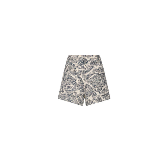 422P83A3980X1850 - Women's Denim Shorts - 1850 Fantaisie Beige