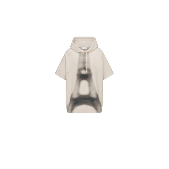 423S12A4114X0880 - Women's Jersey Top - 0880 Fantaisie Blanc