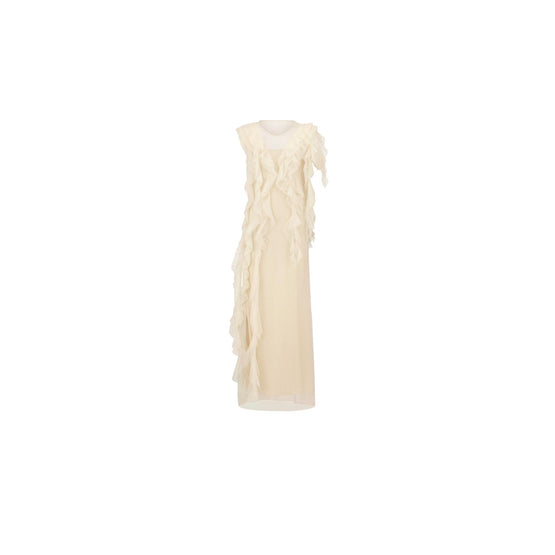 424R08AM630X0400 - Women's Knitwear Dress - 0400 Ecru