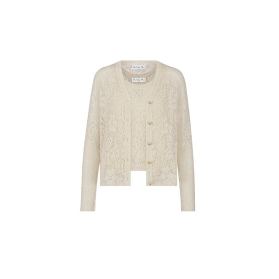 424W22AM756X0200 - Women's 2 Piece Knitwear - 0200 Ecru