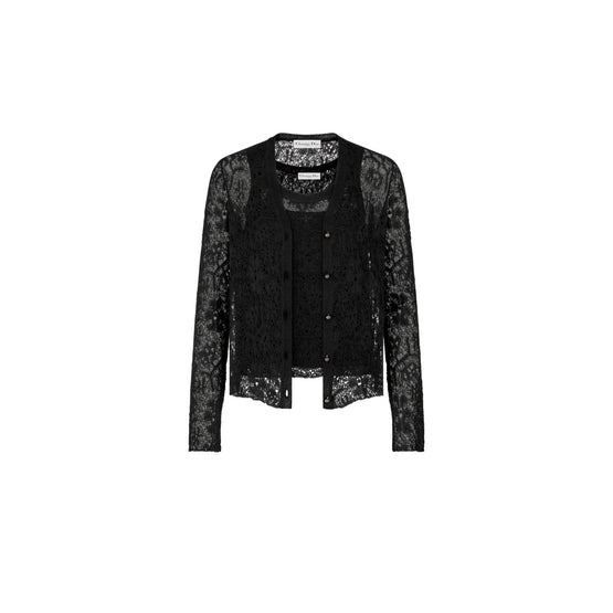 424W22AM756X9000 - Women's 2 Piece Knitwear - 9000 Noir