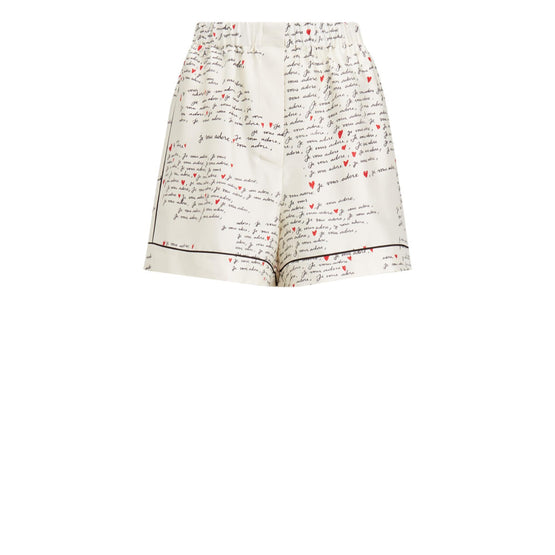441P42A6249X0893 - Women's Shorts - 0893 Fantaisie Blanc