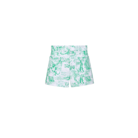 442P30A3395X0864 - Women's Denim Shorts - 0864 Fantaisie Blanc
