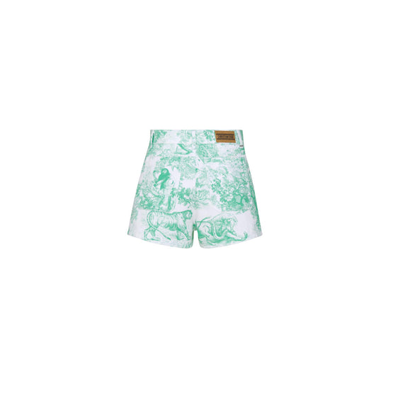 442P30A3395X0864 - Women's Denim Shorts - 0864 Fantaisie Blanc