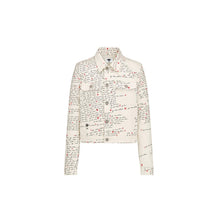 442V11A3308X0893 - Women's Denim Jacket - 0893 Fantaisie Blanc