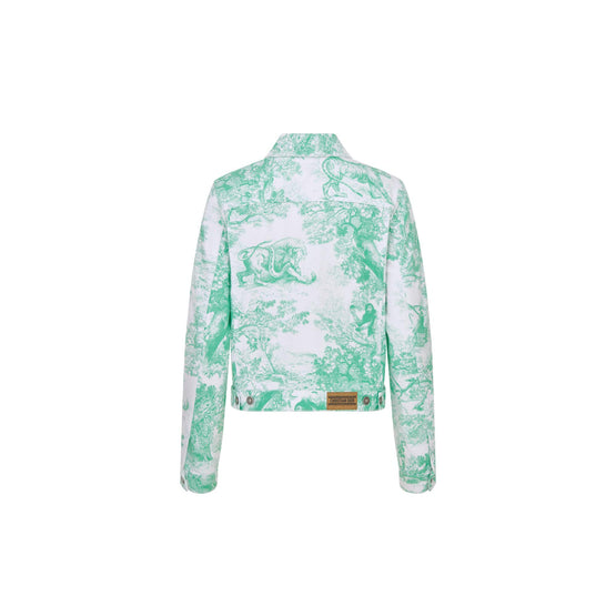 442V11A3395X0864 - Women's Denim Jacket - 0864 Fantaisie Blanc