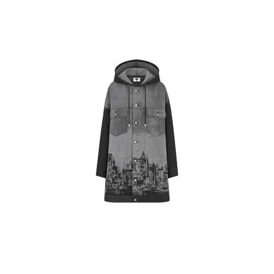 442V24A3633X9410 - Women's Denim Jacket - 9410 Fantaisie Noir