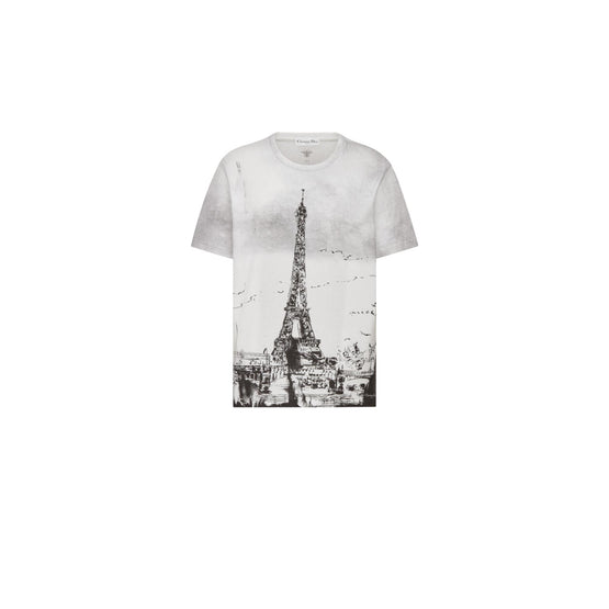 443T09A4533X9480 - Women's Jersey T-Shirt - 9480 Fantaisie Noir