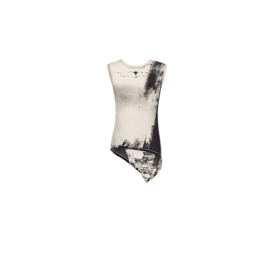 443T26A4538X9480 - Women's Jersey Top - 9480 Fantaisie Noir