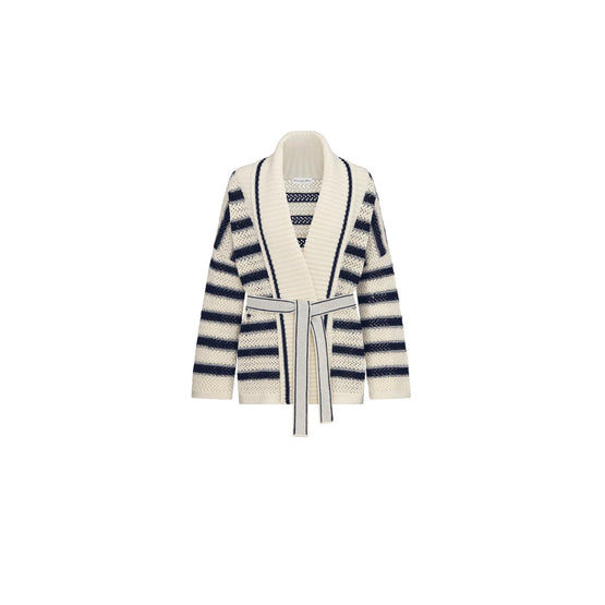 444G10AM788X0853 - Women's Knitwear Cardigan - 0853 Fantaisie Blanc