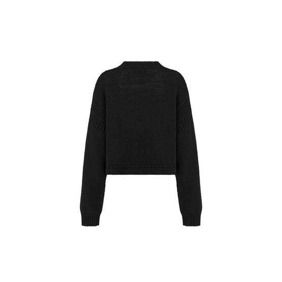 444S19AM312X9000 - Women's Knitwear Pullover - 9000 Noir