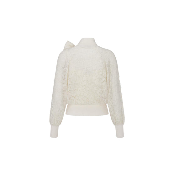 444S38AM443X0200 - Women's Knitwear Pullover - 0200 Ecru