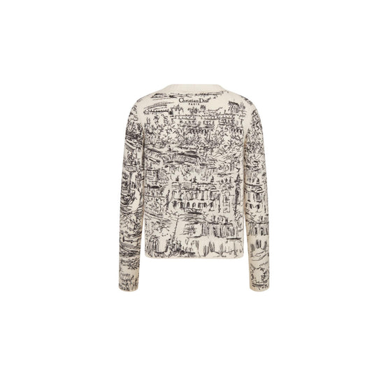 444S57AM034X0930 - Women's Knitwear Pullover - 0930 Fantaisie Blanc