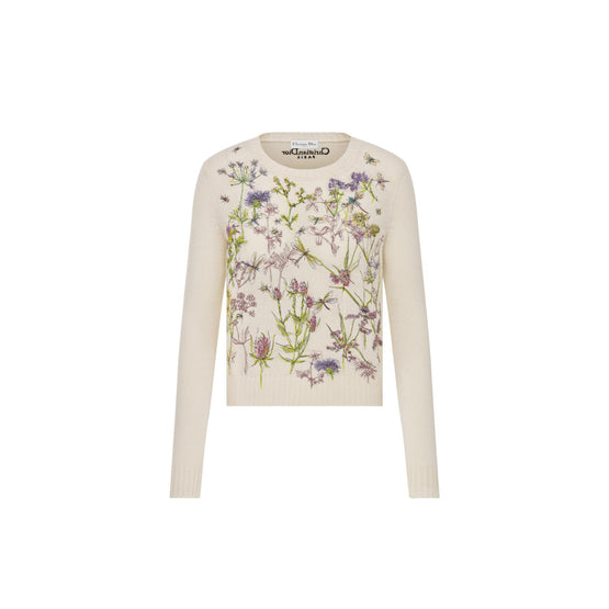 444S57AM041X0864 - Women's Knitwear Pullover - 0864 Fantaisie Blanc