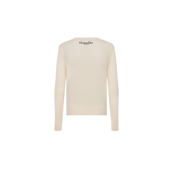444S57AM041X0864 - Women's Knitwear Pullover - 0864 Fantaisie Blanc