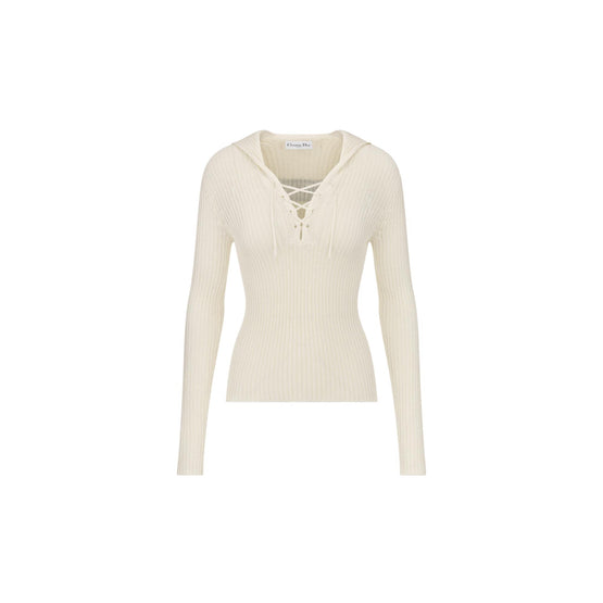 444S64AM789X0200 - Women's Knitwear Pullover - 0200 Ecru
