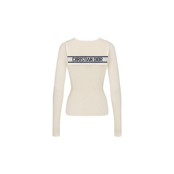 444S64AM789X0200 - Women's Knitwear Pullover - 0200 Ecru