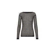 444S76AM228X9330 - Women's Knitwear Pullover - 9330 Fantaisie Noir