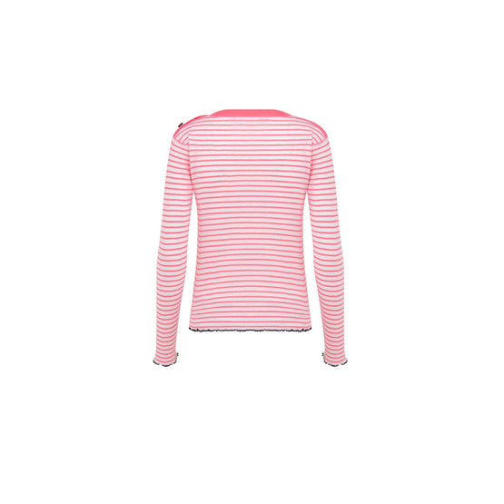 444S97AM785X4844 - Women's Knitwear Pullover - 4844 Fantaisie Rose/Violet