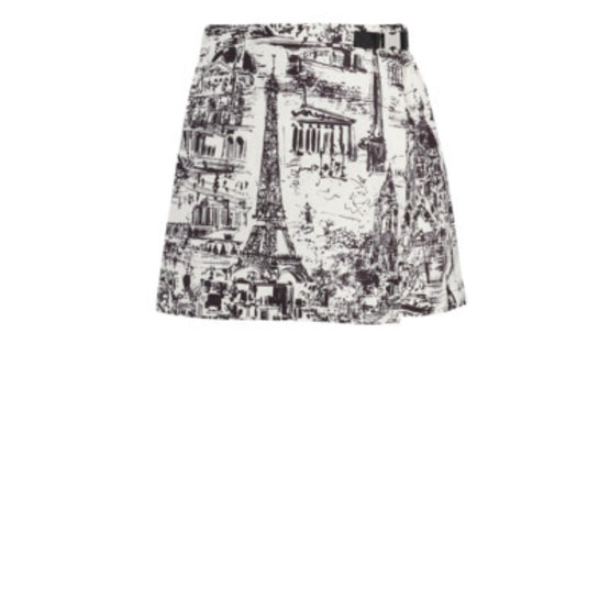 447P15A2785X0930 - Women's Skort- 0930 Fantaisie Blanc