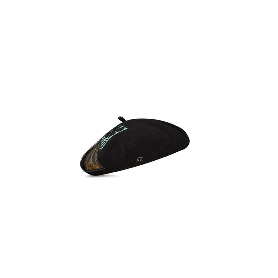 44SYM911G113C900 - Women's Beret - 900 Noir