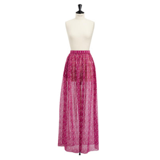 451J64A3946X4802 - Women's Skirt - 4802 Fantaisie Rose/Violet