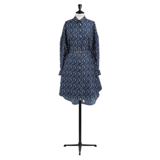 451R45A6971X5805 - Women's Dress - 5805 Fantaisie Bleu