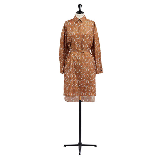451R45A6971X7807 - Women's Dress - 7807 Fantaisie Marron
