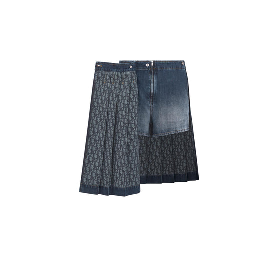 452J50A3430X5419 - Women's Denim Skirt - 5419 Bleu