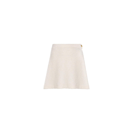 454J03AM709X0200 - Women's Knitwear Skirt - 0200 Ecru