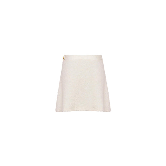 454J03AM709X0200 - Women's Knitwear Skirt - 0200 Ecru