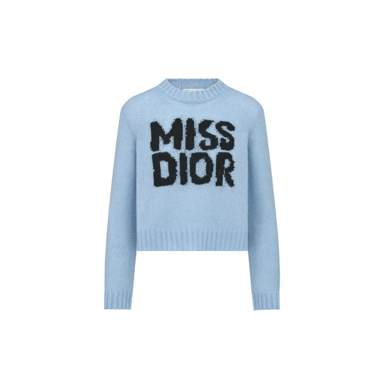 454S57AM103X5891 - Women's Knitwear Pullover - 5891 Fantaisie Bleu