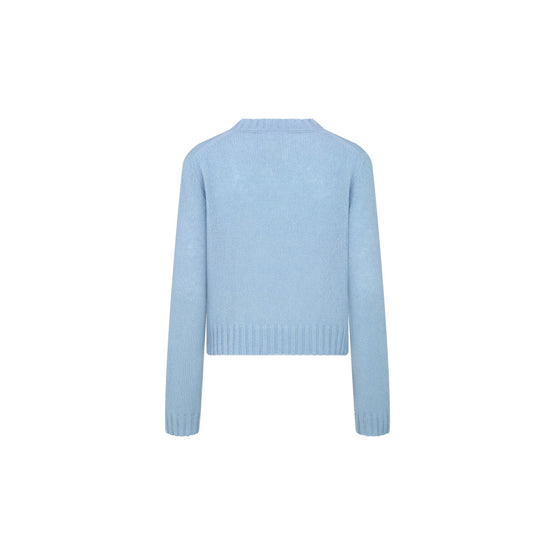 454S57AM103X5891 - Women's Knitwear Pullover - 5891 Fantaisie Bleu