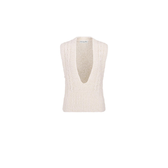 454T07AM709X0200 - Women's Knitwear Pullover - 0200 Ecru