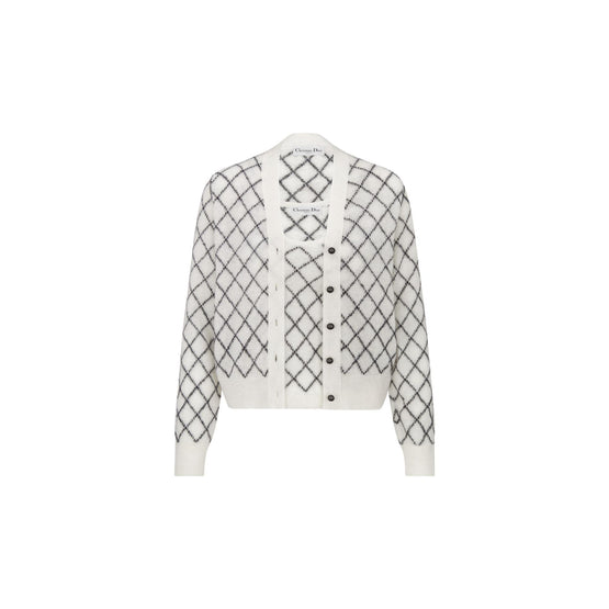454W01AM461X0930 - Women's 2 Piece Knitwear - 0930 Fantaisie Blanc
