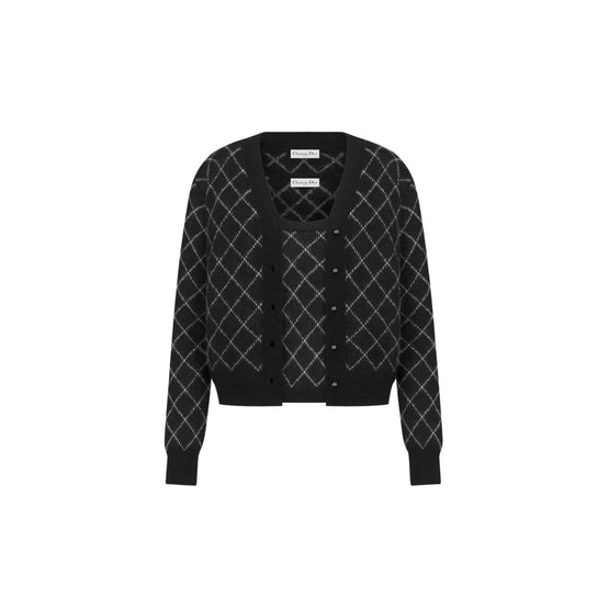 454W01AM461X9330 - Women's 2 Piece Knitwear - 9330 Fantaisie Noir